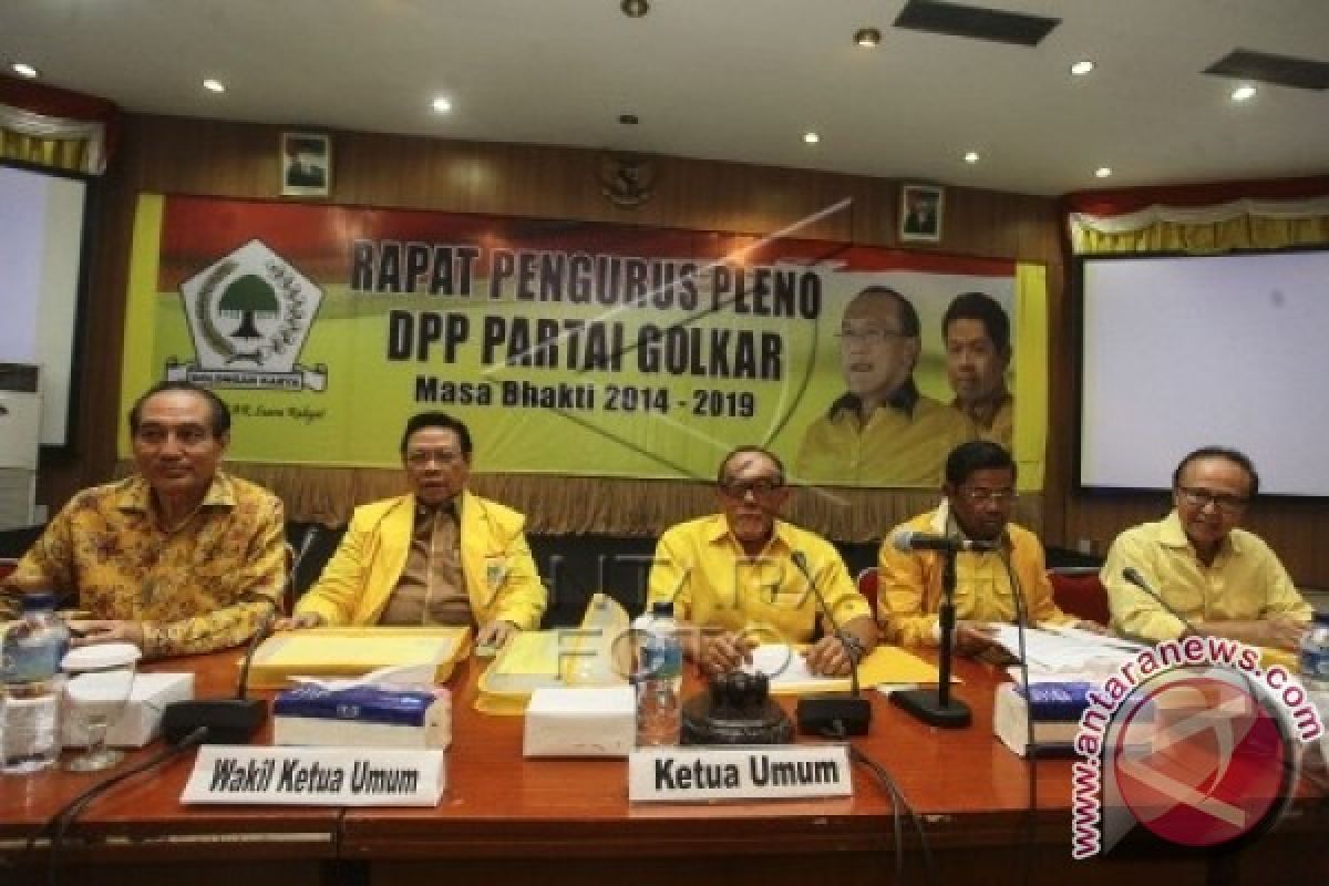 Pleno Golkar Sepakati Munaslub 23-26 Mei 2016