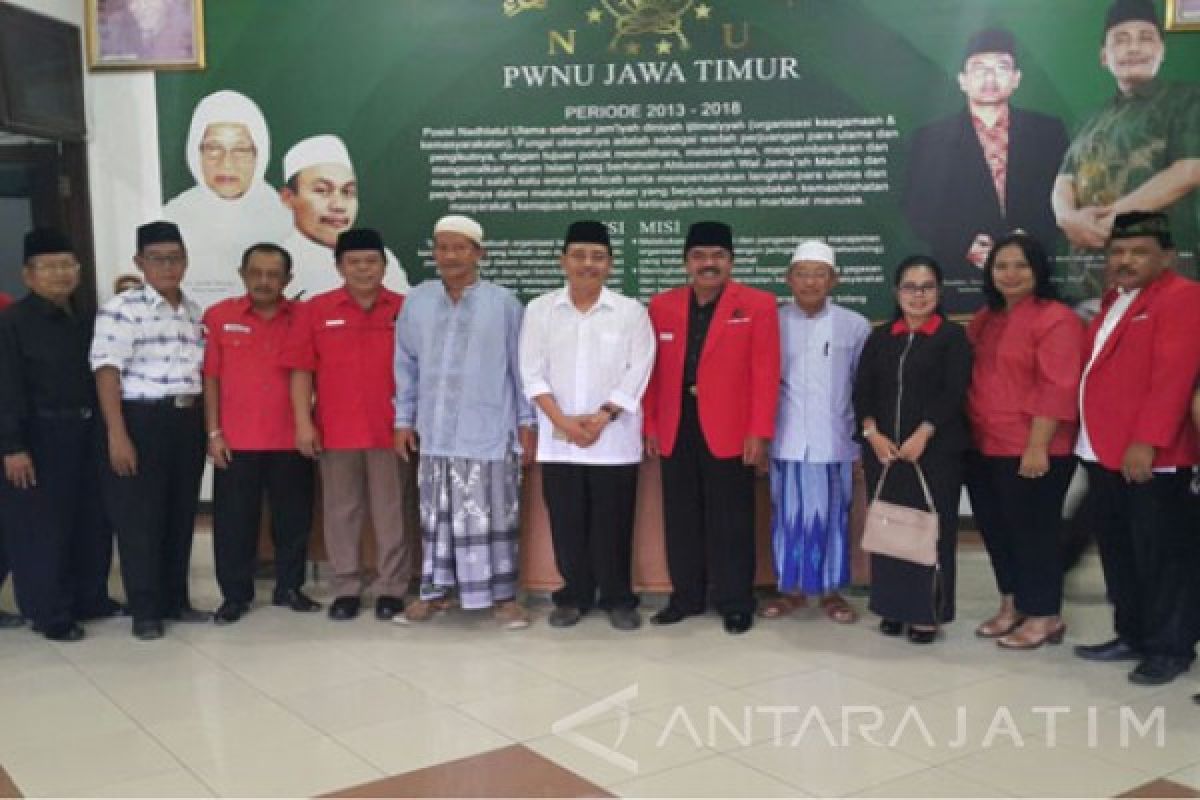 PDIP Jatim Pererat Silaturrahmi dengan NU