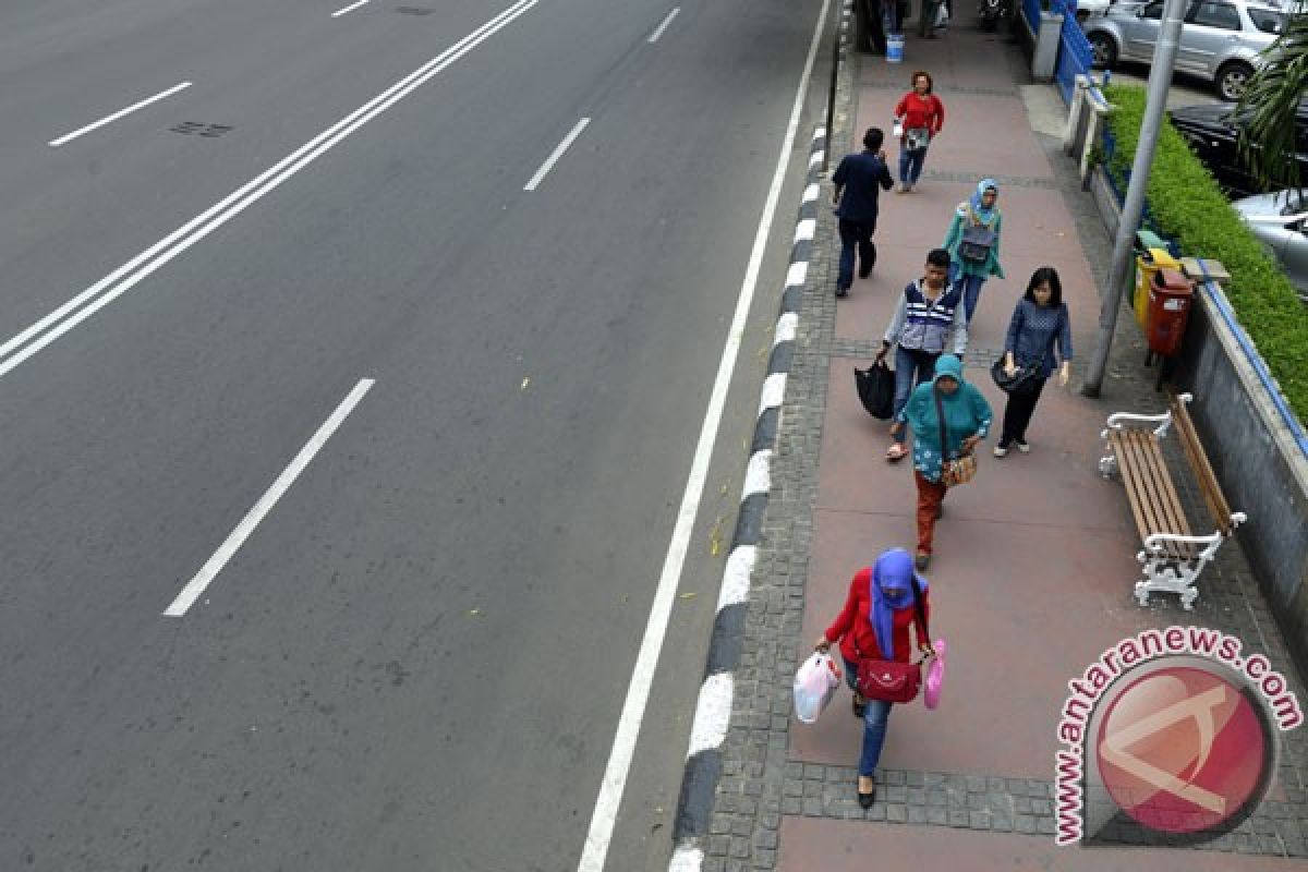 Trotoar Sudirman-Thamrin akan dihiasi "Walk of Fame" atlet