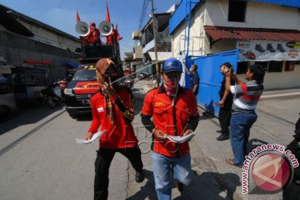 Buruh Bogor Ikuti Pelatihan Peringati May Day