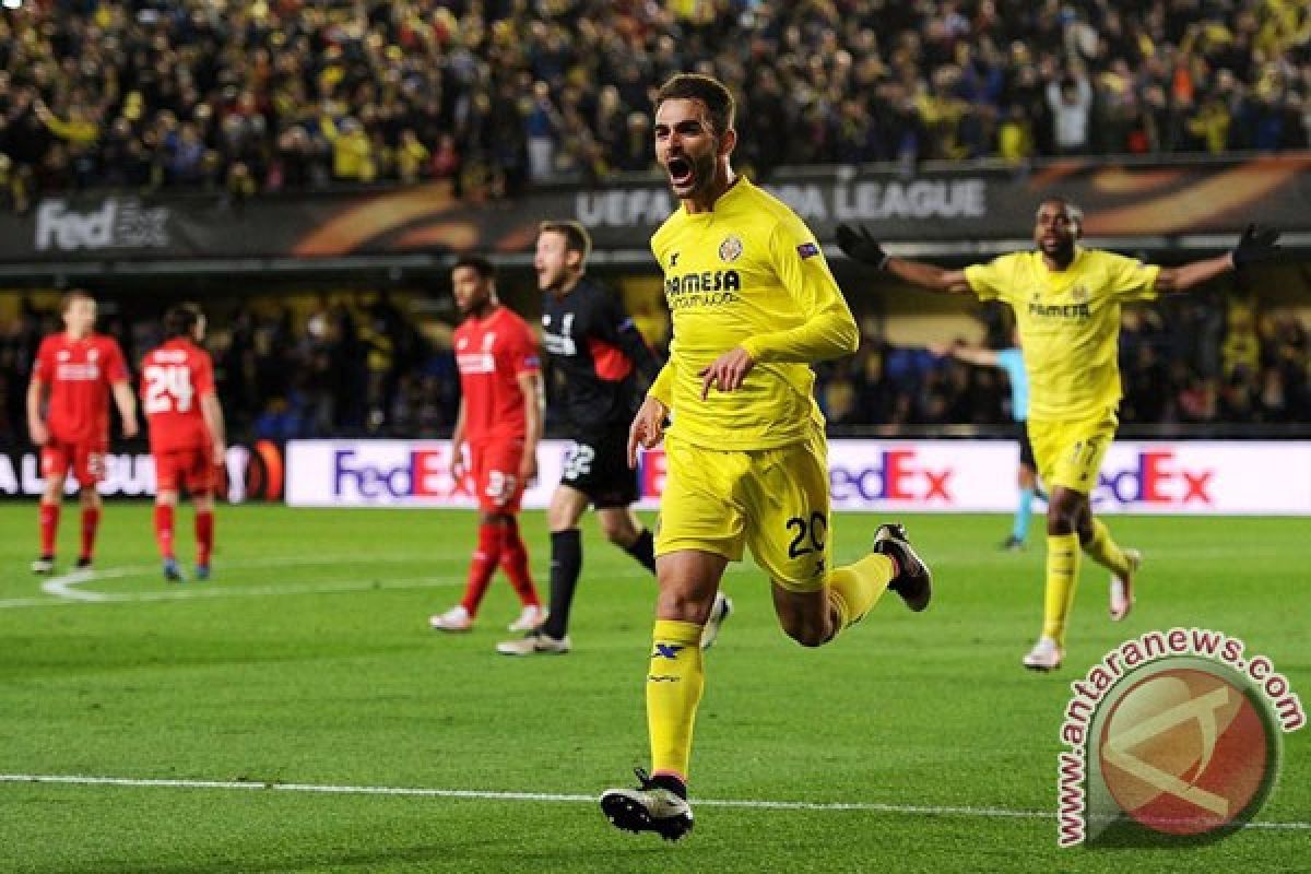 Gol menit akhir Lopez bawa Villarreal menang 1-0 atas Liverpool