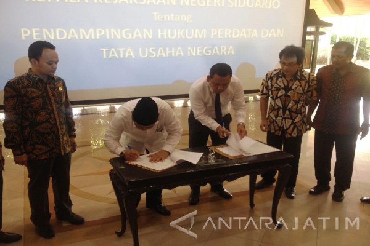 Pemkab Sidoarjo Gandeng Kejari Lakukan Pendampingan Hukum