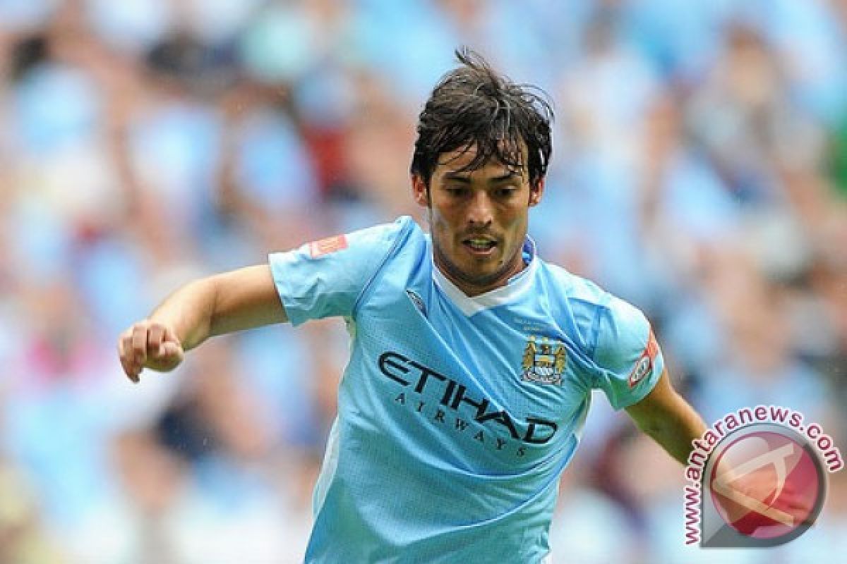 David Silva Absen Pada Semifinal Liga Champions Melawan Real