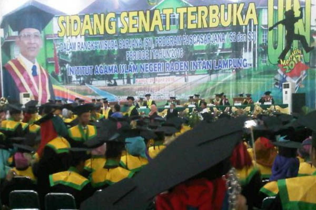 642 Mahasiswa Iain Raden Intan Diwisuda  