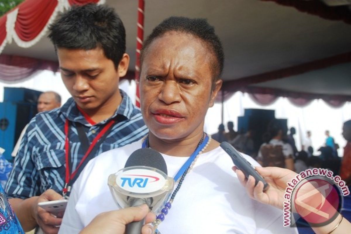 Mama-Mama Papua sambut baik pembangunan pasar