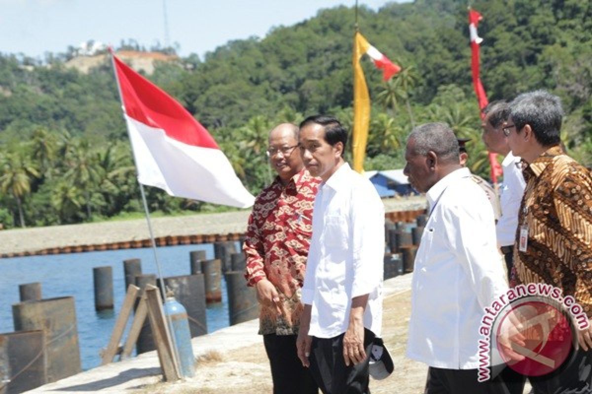 Presiden jadikan Pelabuhan Depapre bagian Tol Laut 