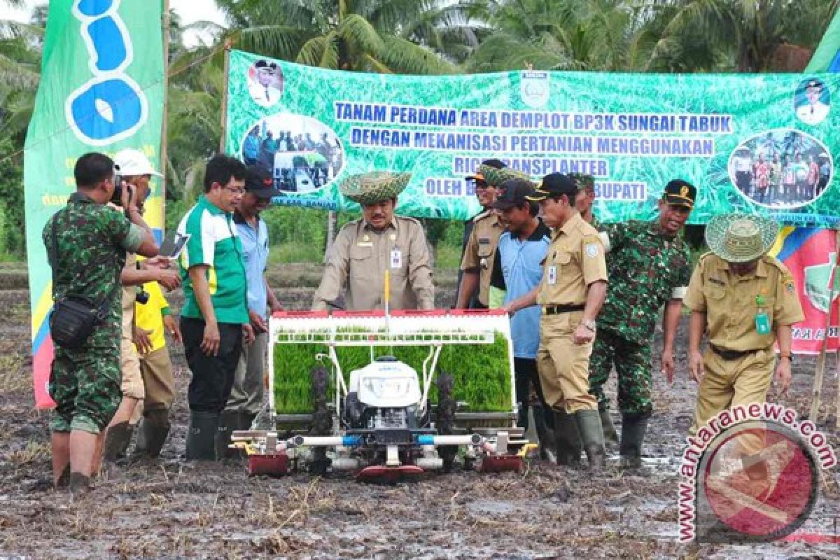 Pemkab Banjar Gunakan Teknologi Pertanian 