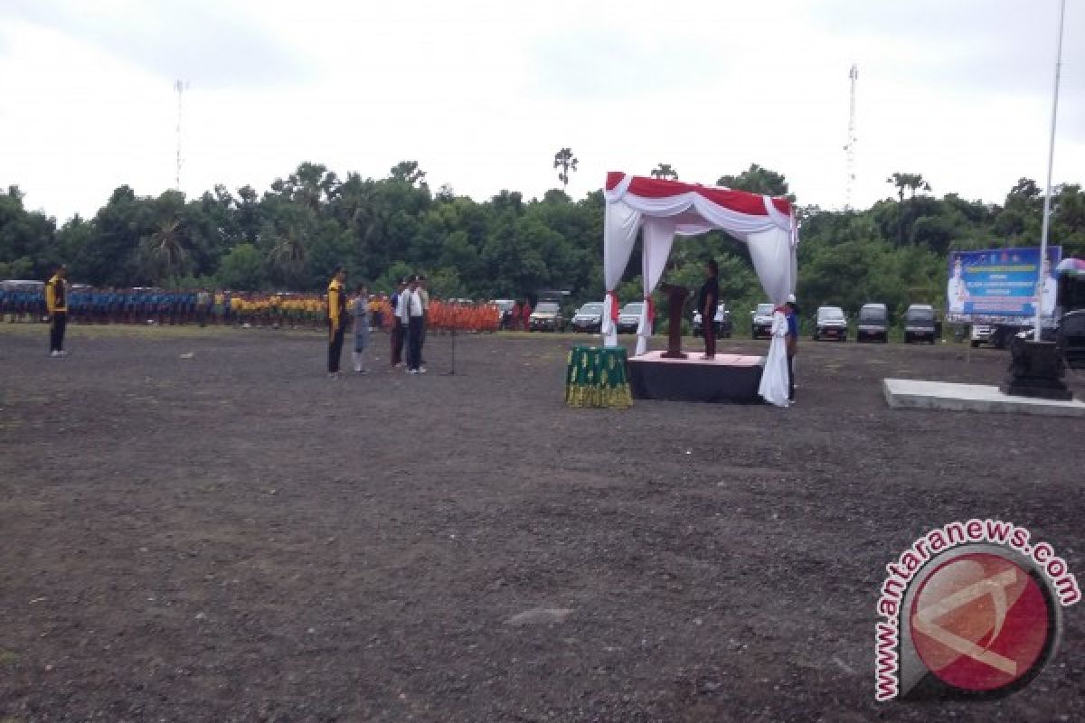 Seluruh Elemen Masyarakat Karangasem Bulatkan Tekad Anti Narkoba