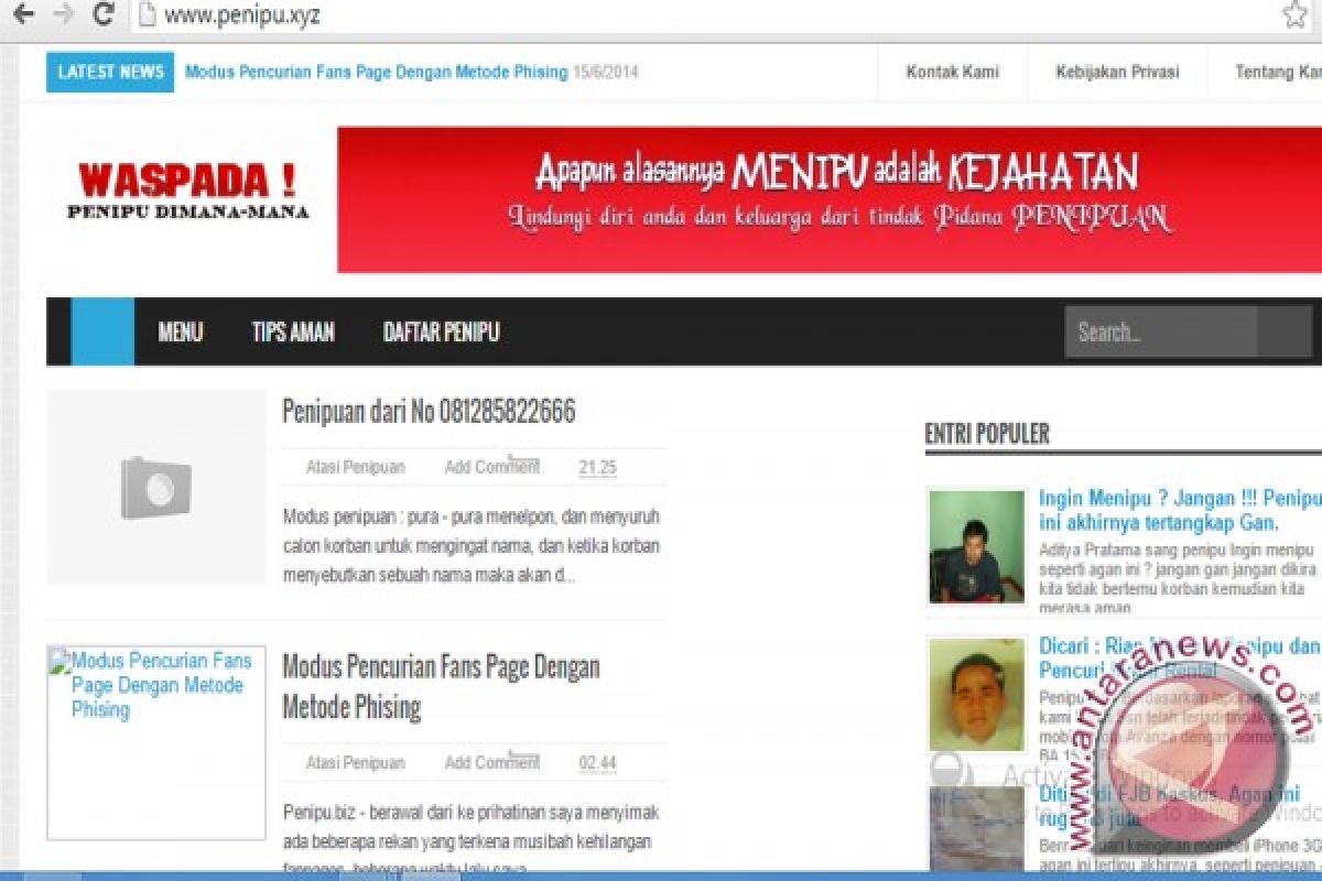 Bijaksana Bertransaksi Online Cegah Penipuan  