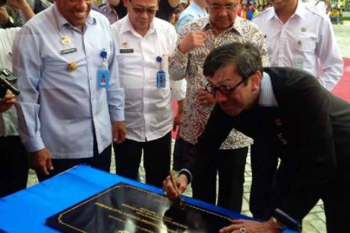 Menkumham Resmikan Lapas Terbuka Pertama Di Riau