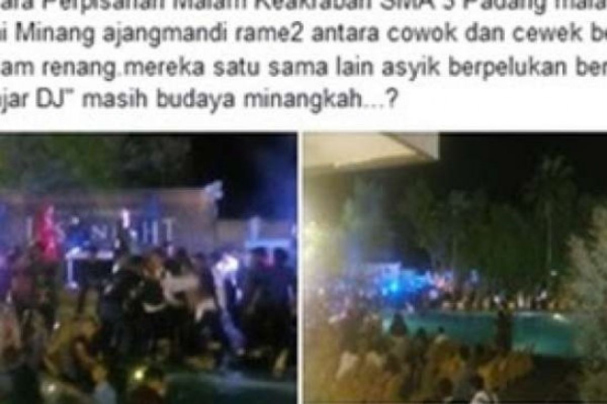 Pernyataan Oknum Satpol PP Cemarkan Nama Baik SMA 3 Padang