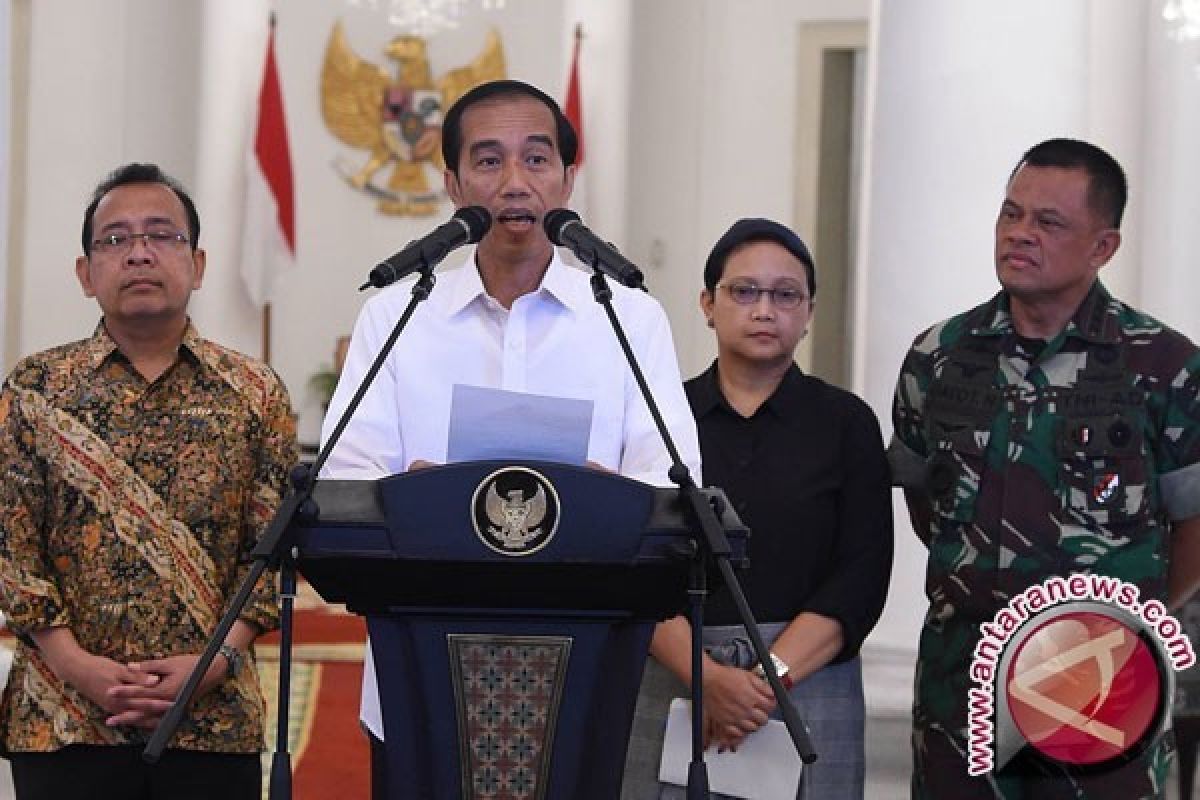 Presiden Jokowi Bersyukur 10 ABK WNI Bebas