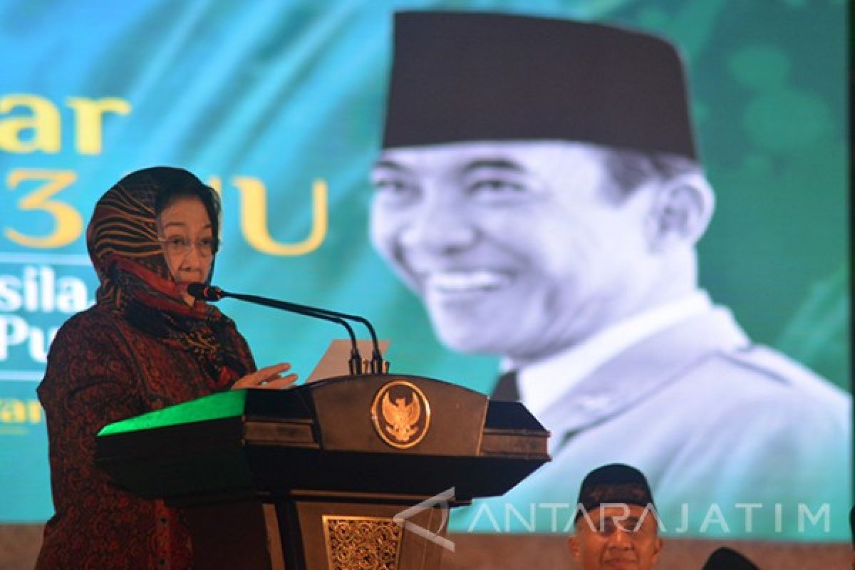 Megawati Ingatkan Nahdliyin dan Nasionalis Jaga NKRI