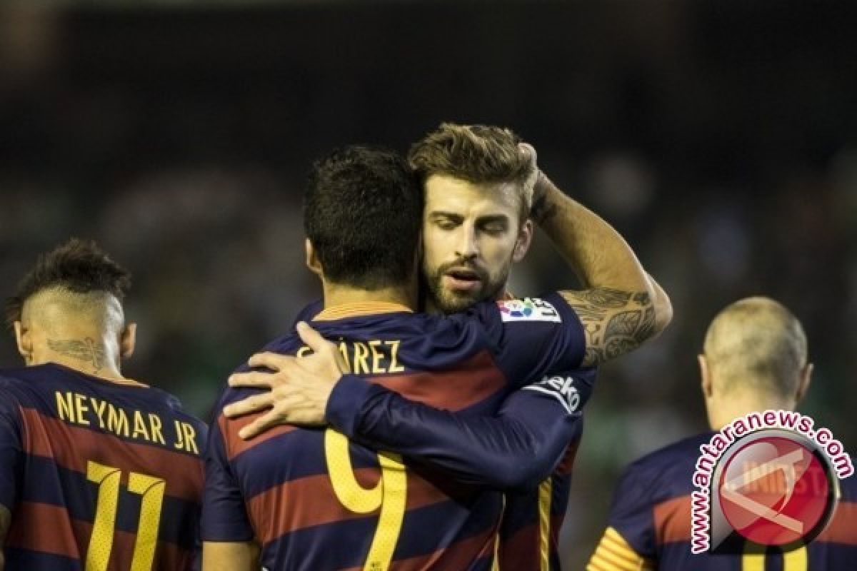Tekuk Betis 2-0, Barcelona kembali puncaki La Liga