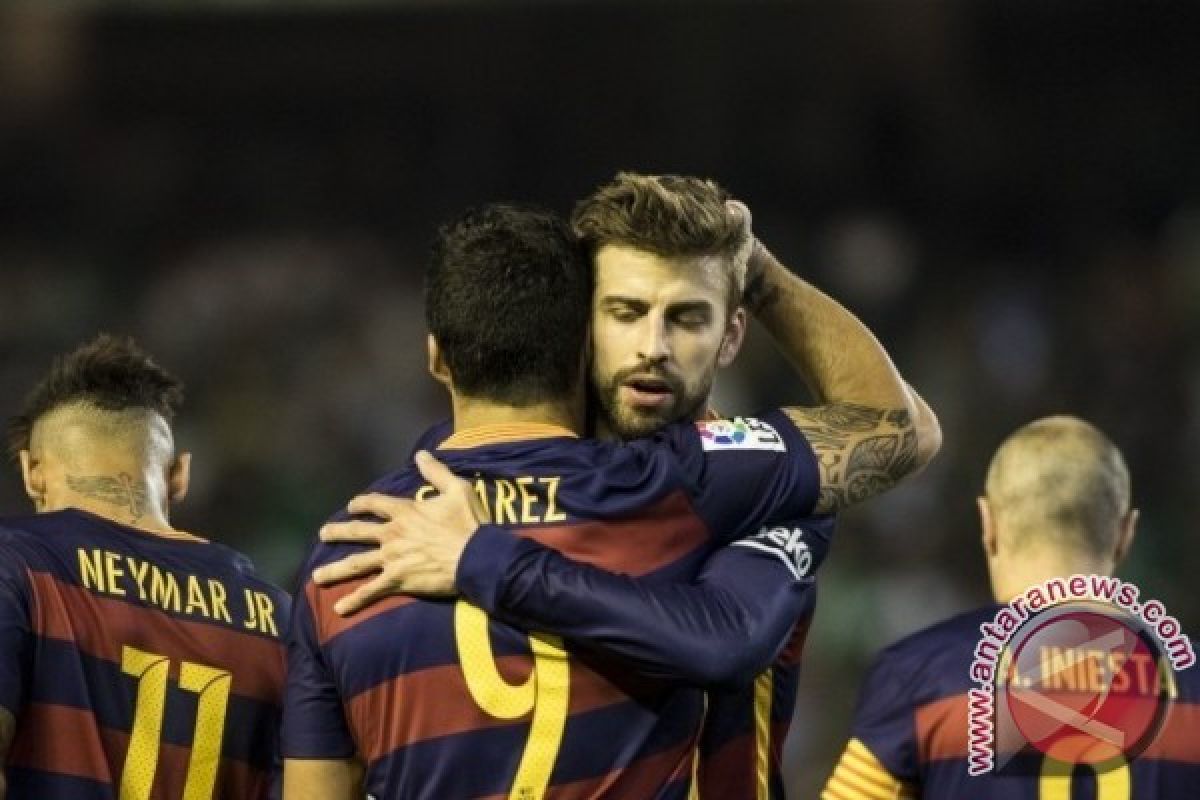 Tekuk Betis 2-0, Barcelona kembali puncaki La Liga
