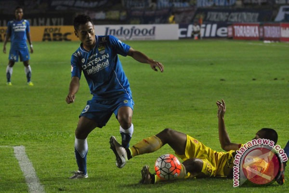 Persib ditahan imbang Sriwijaya fc 1-1