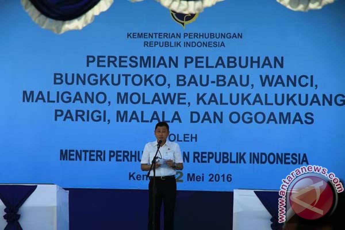 Pelabuhan Bungkutoko Kendari Resmi Beroperasi