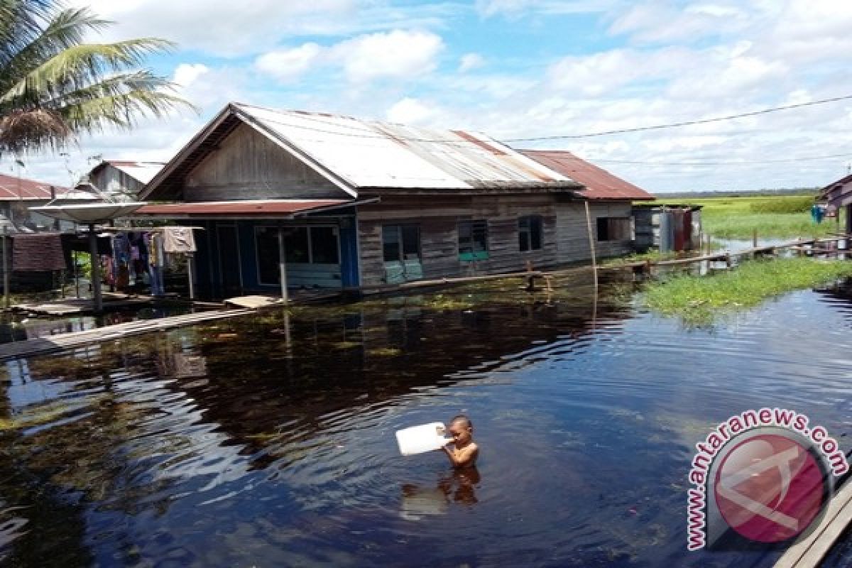 200 Rumah Di Kereng Bangkirai Terendam Banjir 