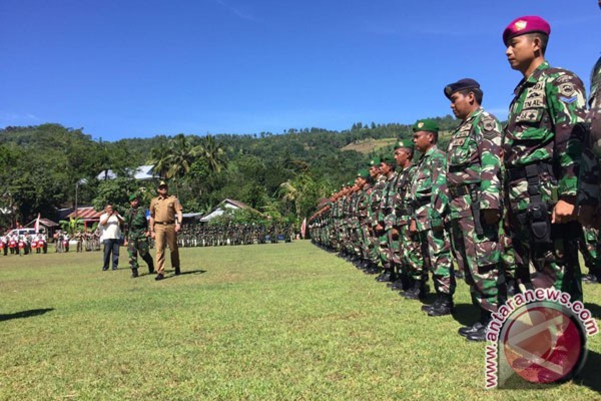 Bupati Adnan pimpin apel pasukan pengamanan lebaran