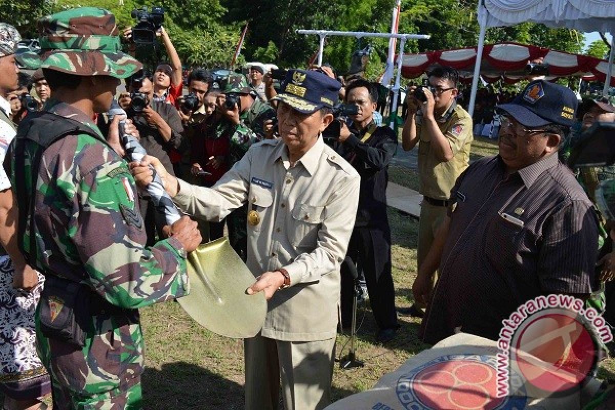 Gubernur Pastika Buka TMMD di Gerokgak Buleleng