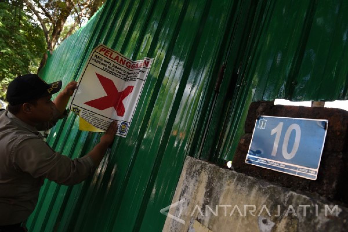 Cagar Budaya Rumah Eks-Radio Perjuangan Surabaya Disegel