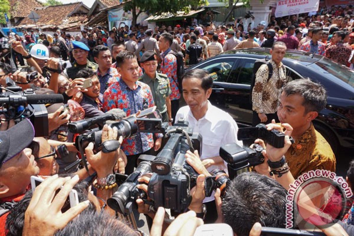 Presiden Jokowi resmikan Pasar Manis di Purwokerto