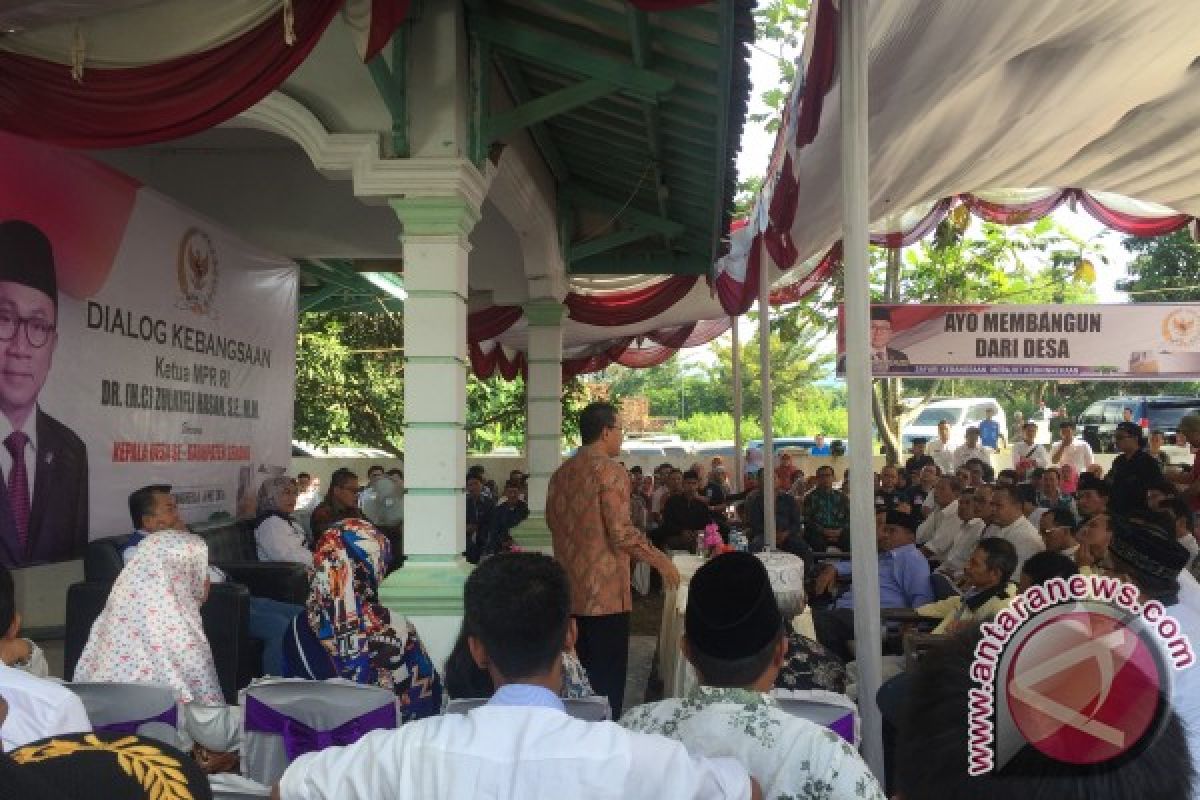 Ketua MPR gelar dialog dengan kades se-Kabupaten Serang