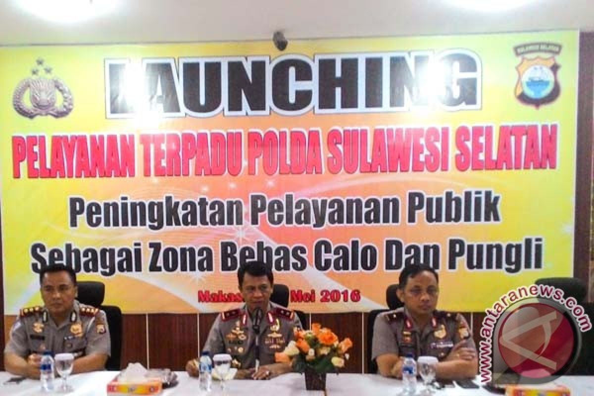 Kapolda Sulselbar canangkan gerakan bebas calo-pungli 