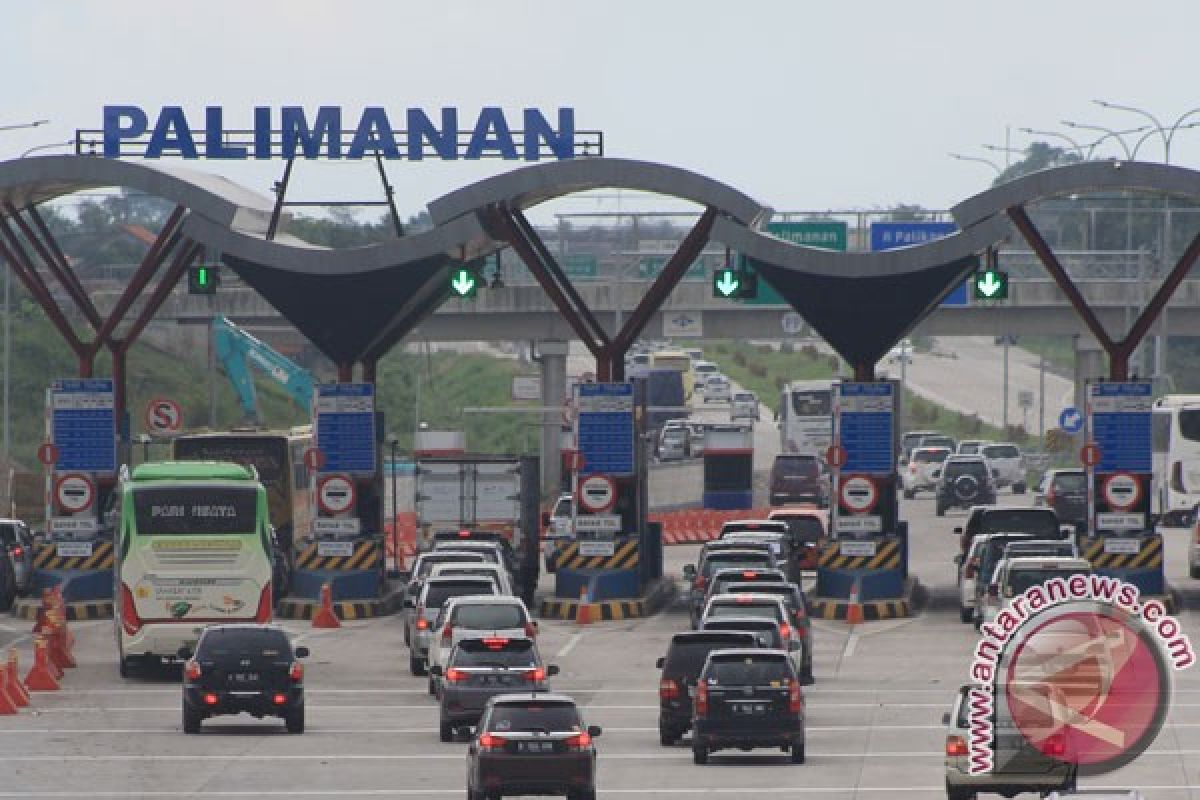 25.322 kendaraan keluar Gerbang Tol Palimanan