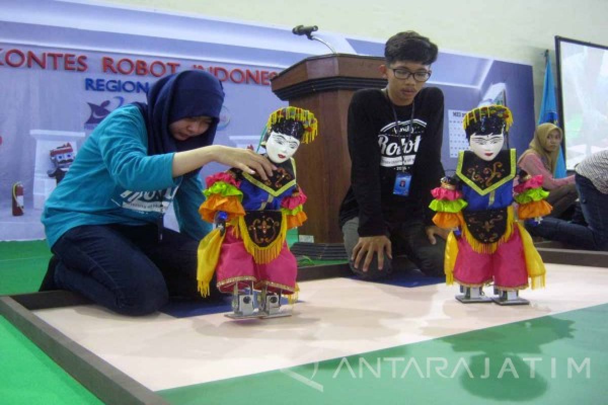 Kontes Robot Indonesia Regional IV Diikuti 91 Tim