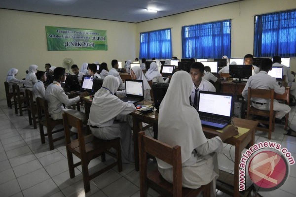 SMPN 2 Mataram laksanakan UNBK ulang