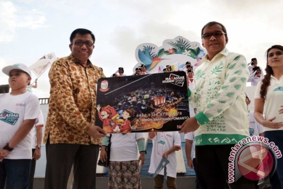 12 Ribu Kartu Pintar Pelajar Makassar Diluncurkan