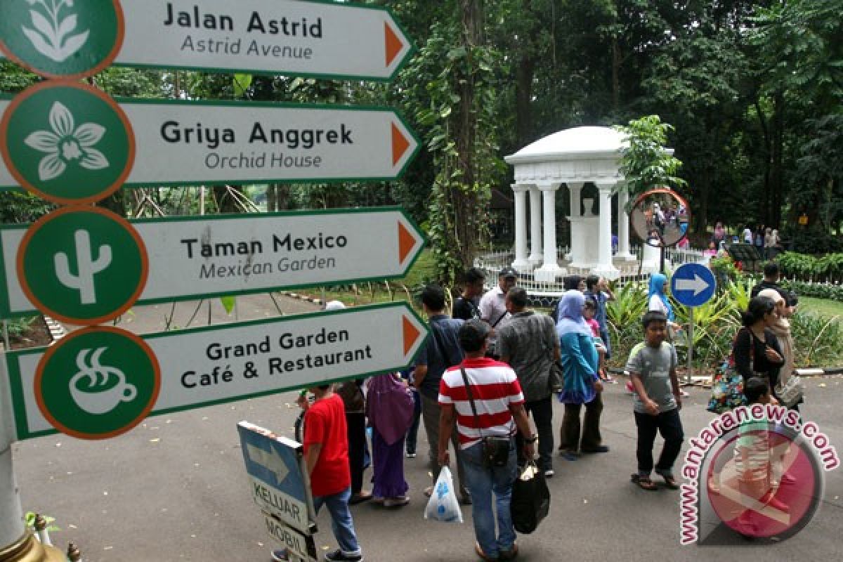 Kebun Raya Bogor buka 14 loket masuk