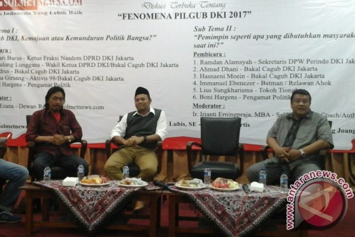 Ketua Fraksi Nasdem sebut Idrus layak ikut Pilkada DKI