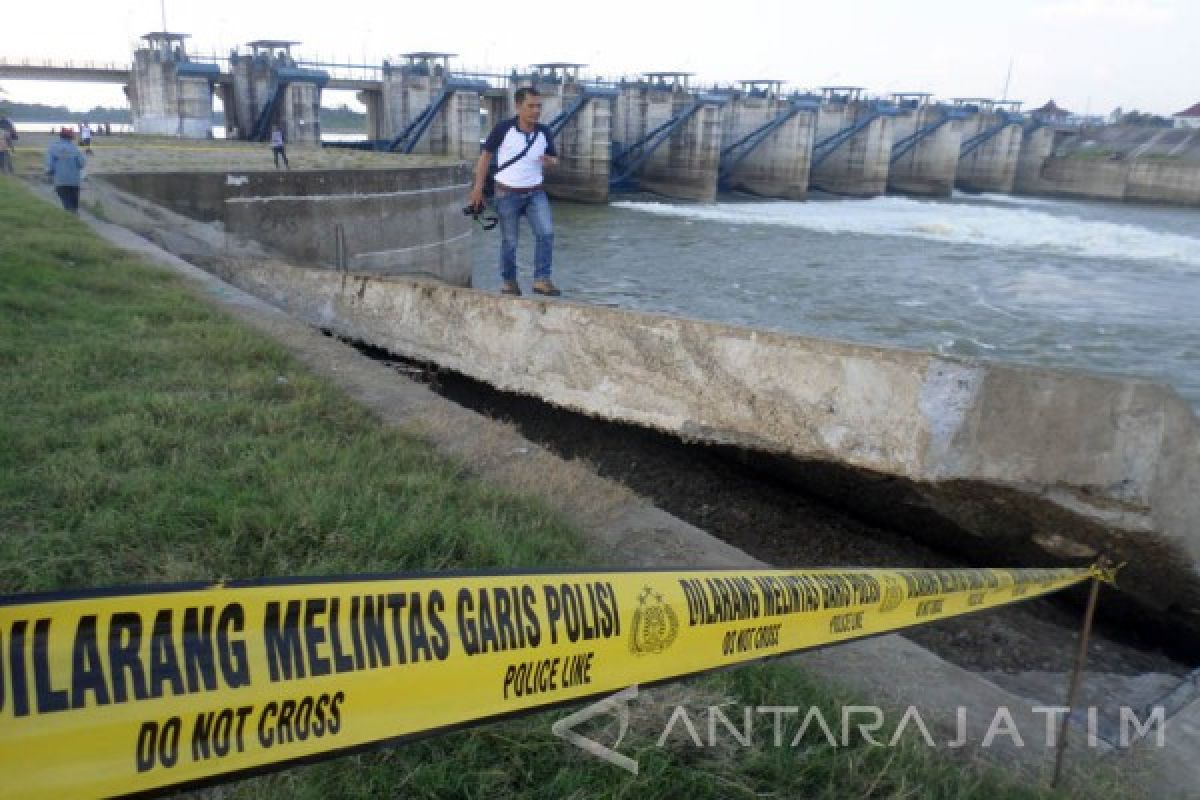 Pemkab Bojonegoro Koordinasikan Perbaikan Kerusakan Bendung Gerak