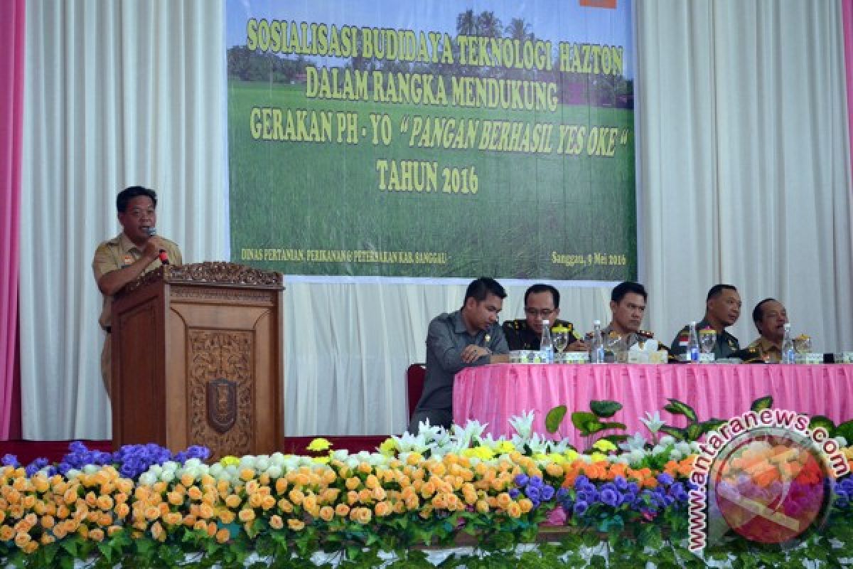 Sosialisasi Hazton di Sanggau