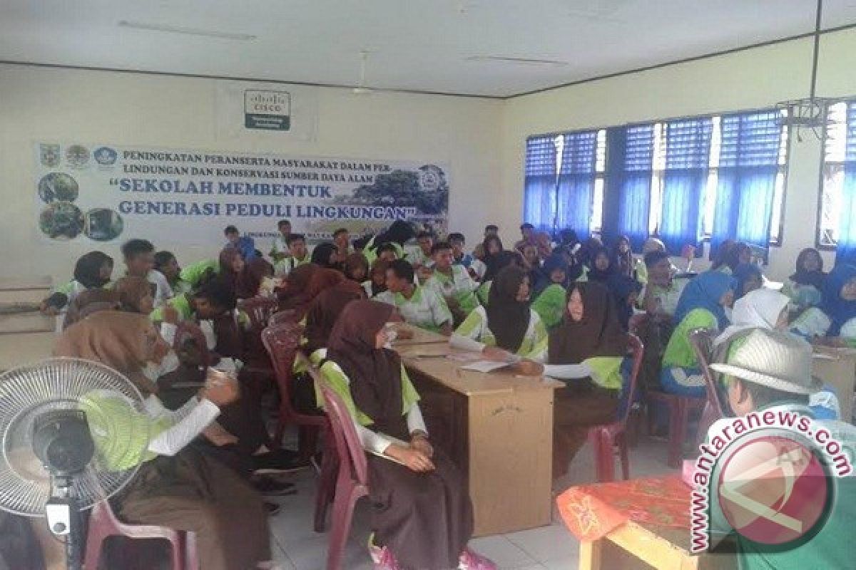 KLH Waykanan Bentuk Sekolah Berbasis Lingkungan