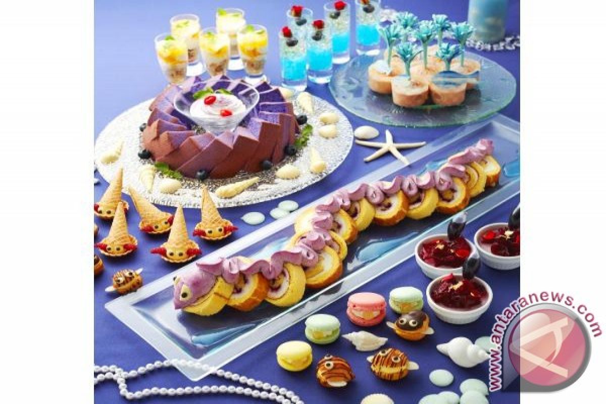 Memperingati 180 tahun dongeng Putri Duyung, Keio Plaza Hotel Tokyo gelar event "Little Mermaid Dessert Buffet"