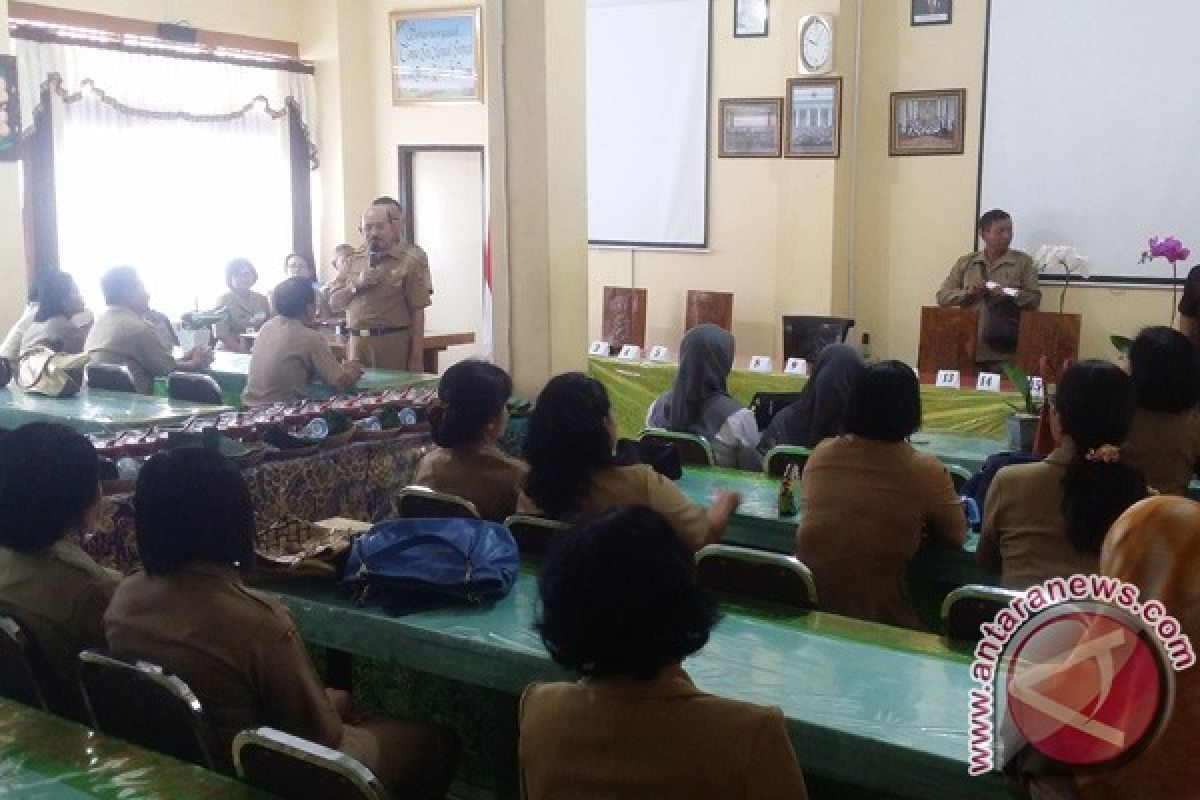 Wakil Bupati Karangasem Pantau Pelaksanaan UN SLTP