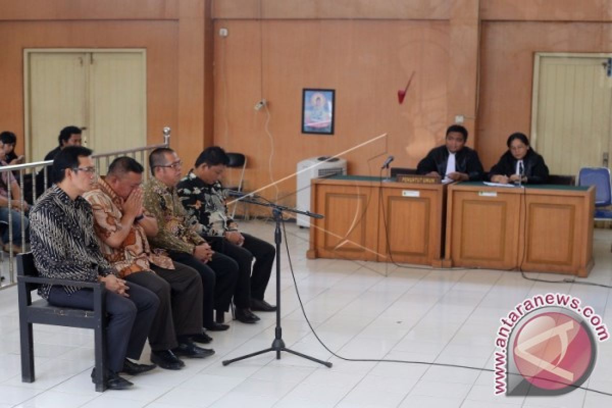 Pimpinan DPRD Musi Banyuasin divonis lebih ringan dari tuntutan jaksa