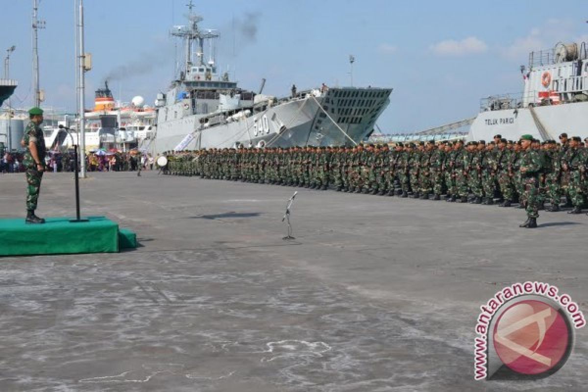 Satgas Yonif Mekanis 413 Kostrad ke Perbatasan RI-Papua Nugini