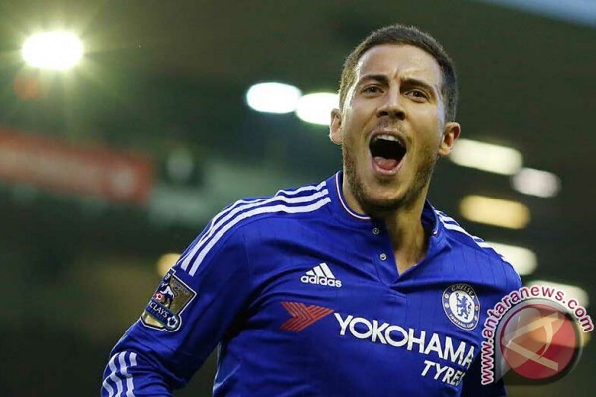 Susunan pemain Chelsea vs Bournemouth, Hazard jadi penyerang utama