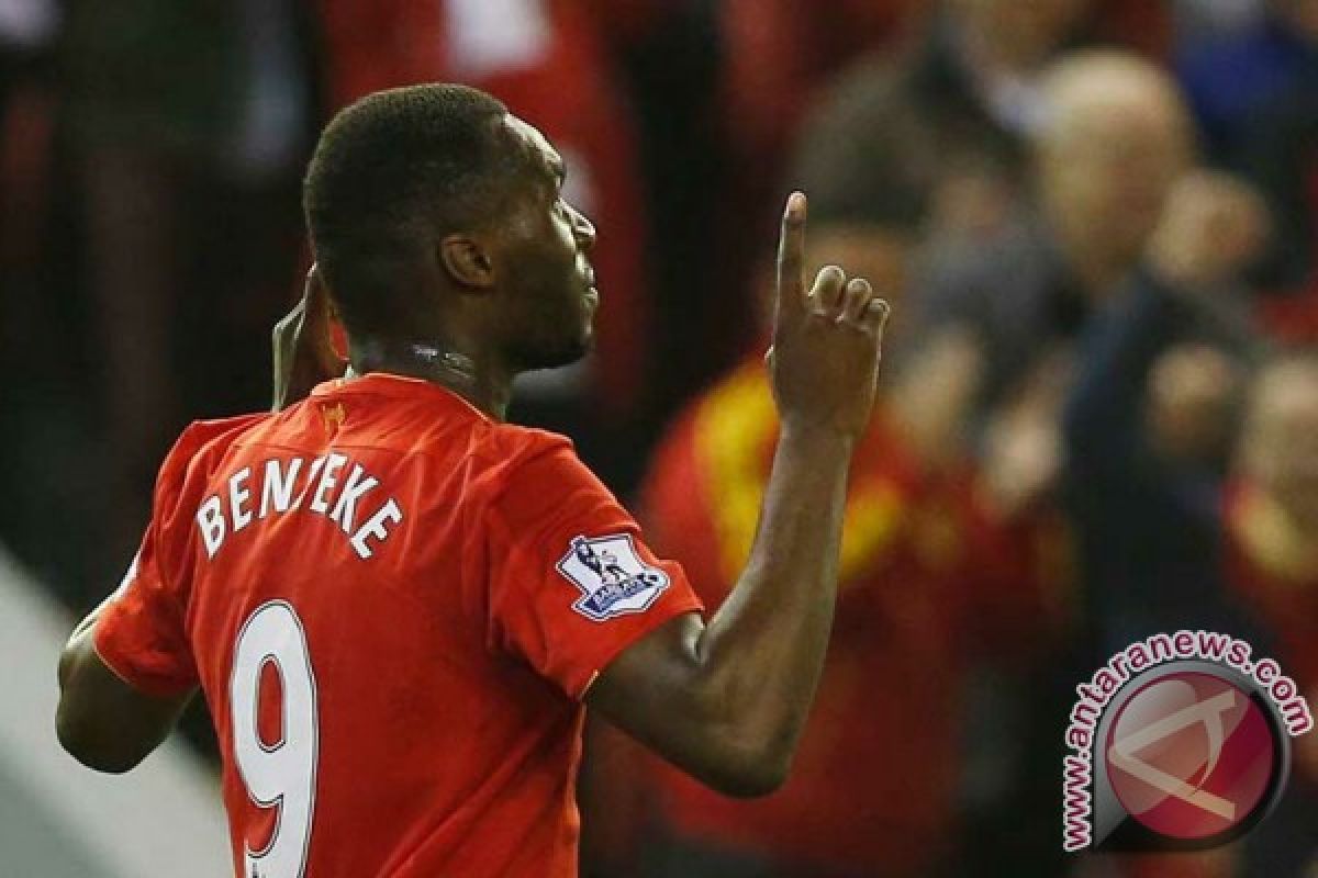 Gol telat Benteke selamatkan Liverpool dari kekalahan