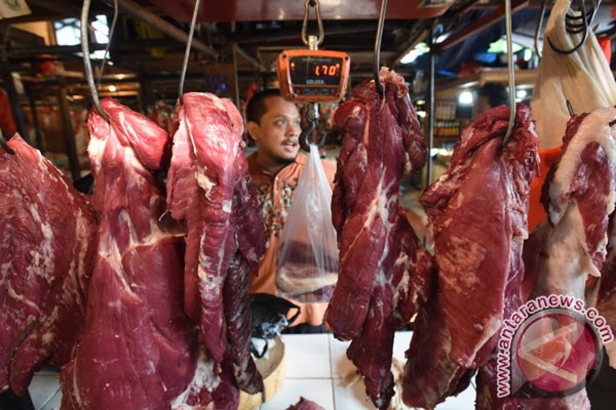 Pedagang bakso keluhkan kenaikan harga daging sapi
