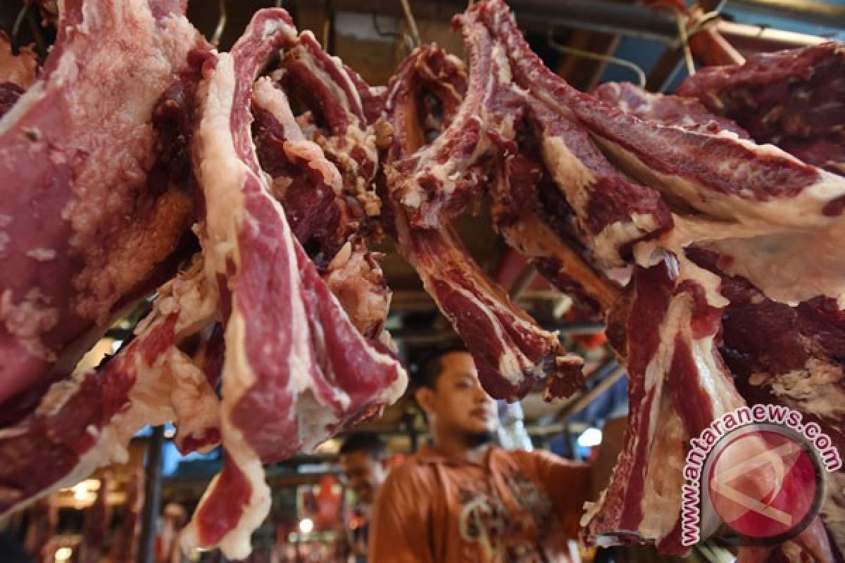 Harga daging sapi turun 0,4 persen Ramadhan