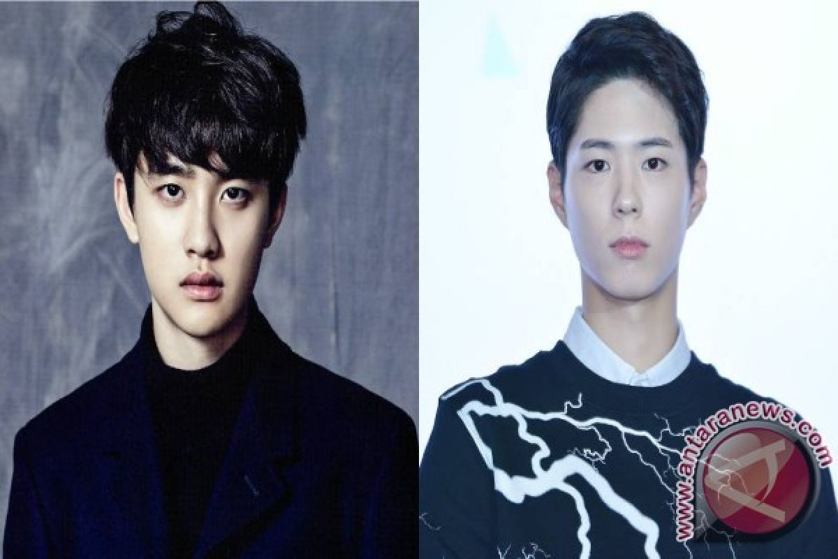 EXO D.O dan Park Bo Gum bersaing raih predikat terpopuler