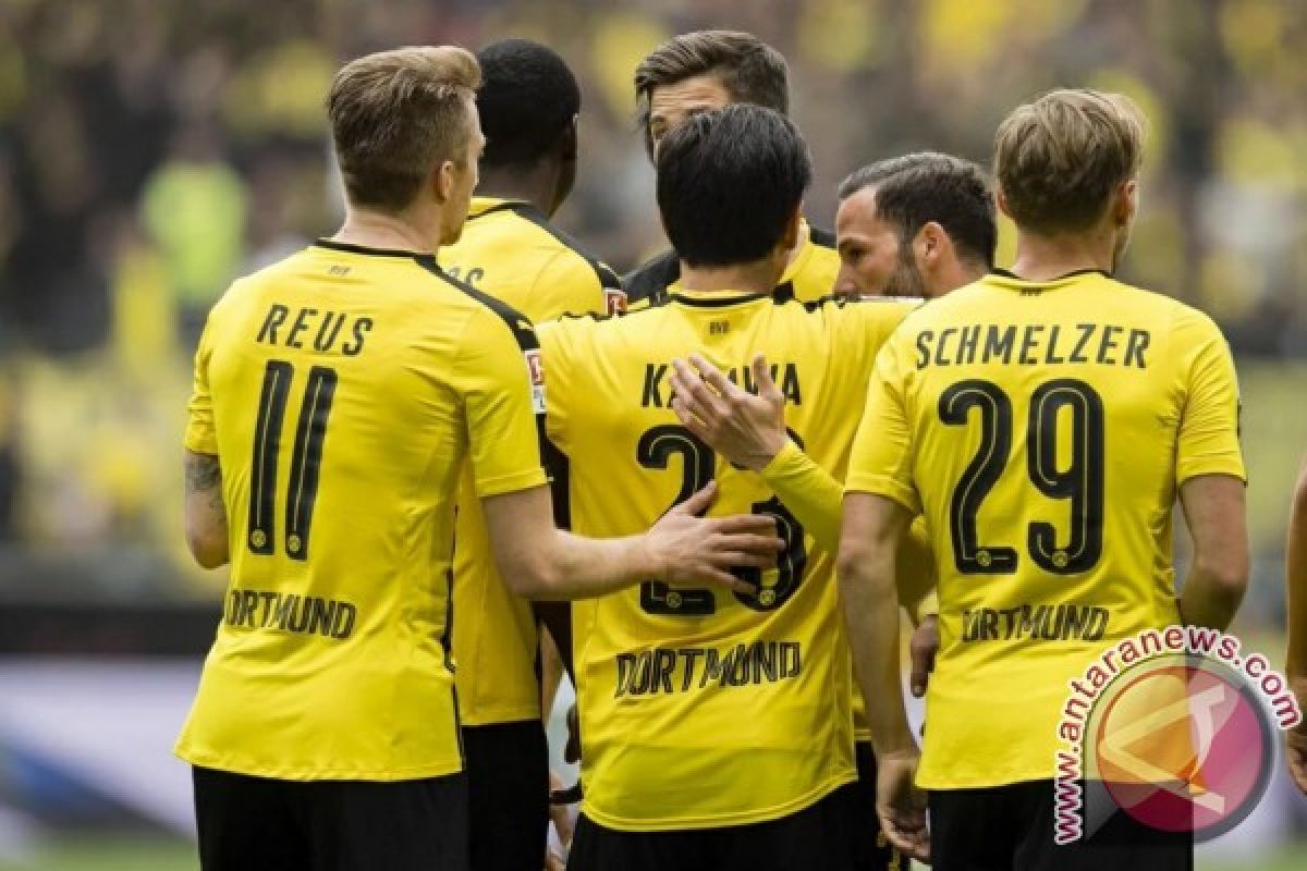 Reus selamatkan Dortmund dari kekalahan, imbangi Cologne 2-2