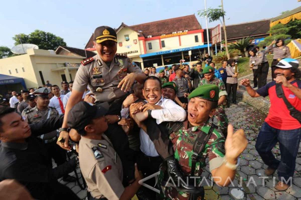 Penyerangan Mapolres Blitar Kota Skenario Latihan Gabungan