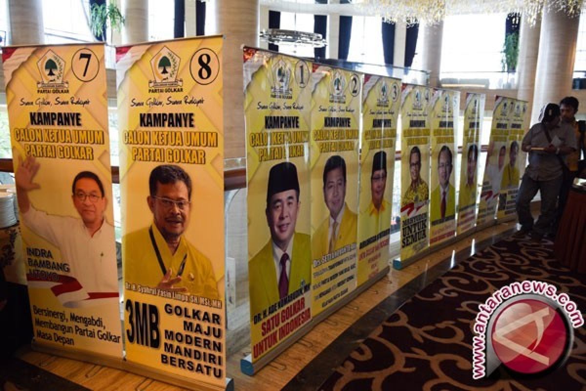  Tujuh Caketum Golkar sepakat voting Munaslub tertutup