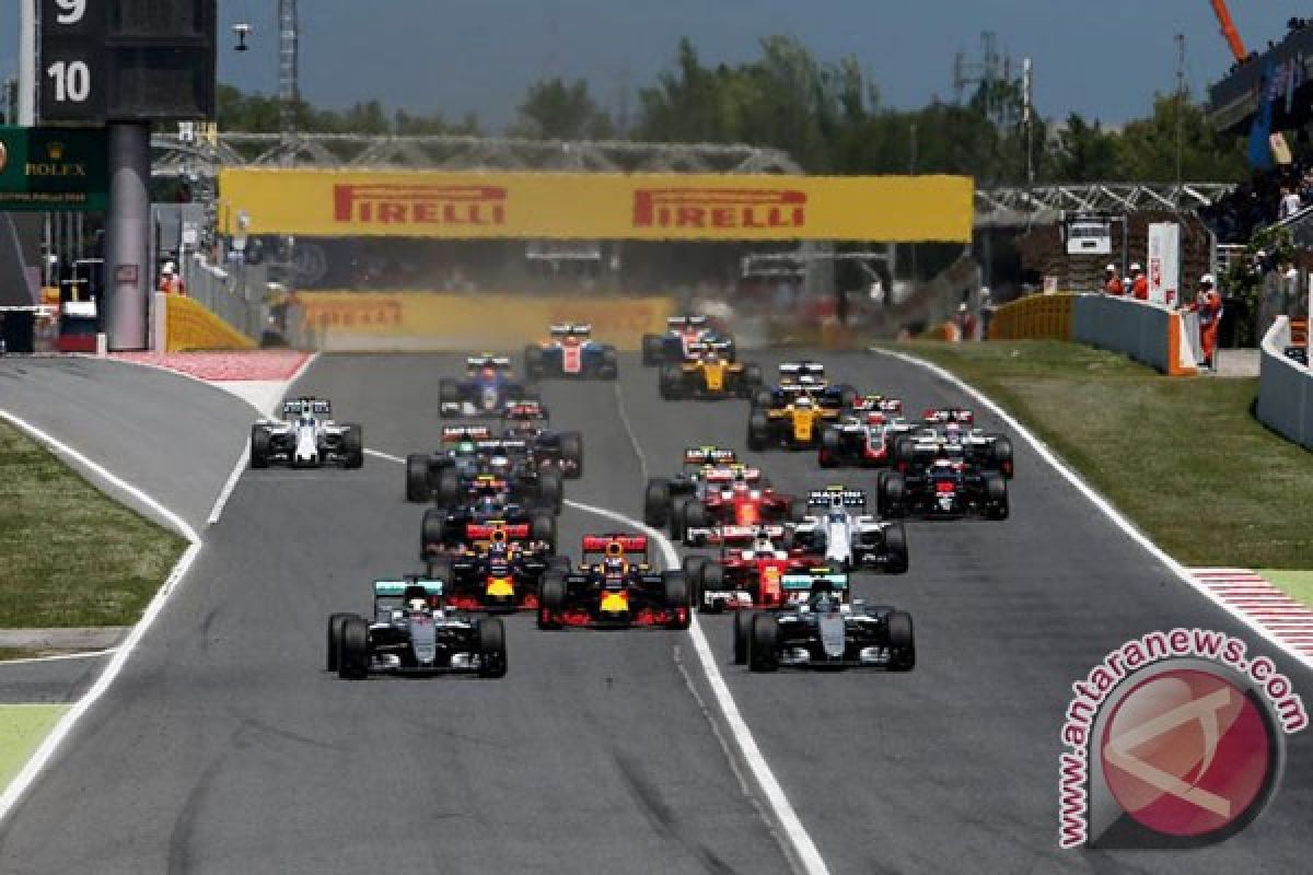 Hamilton dan Rosberg terhempas di Spanyol